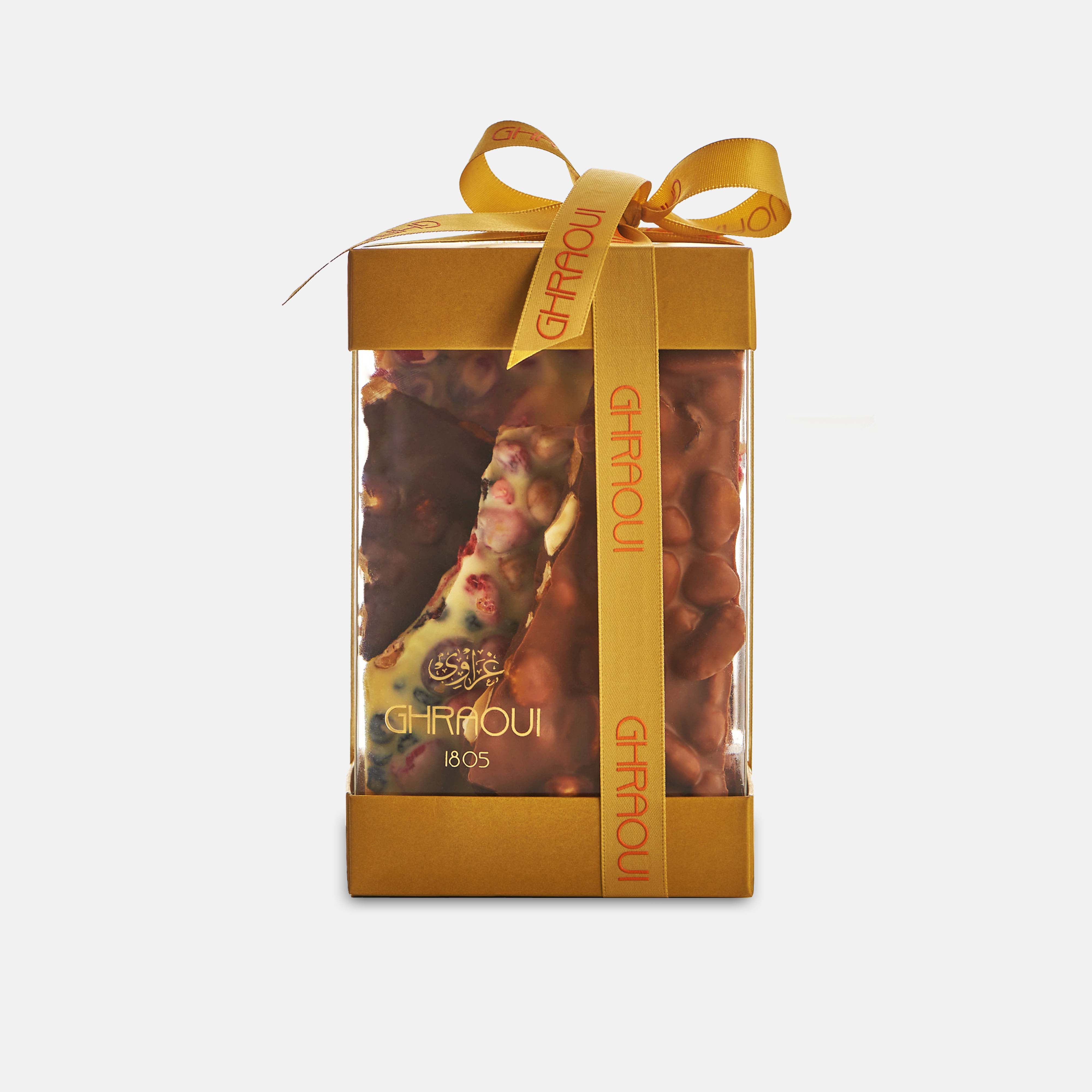 Chocolate Barks in a giftbox