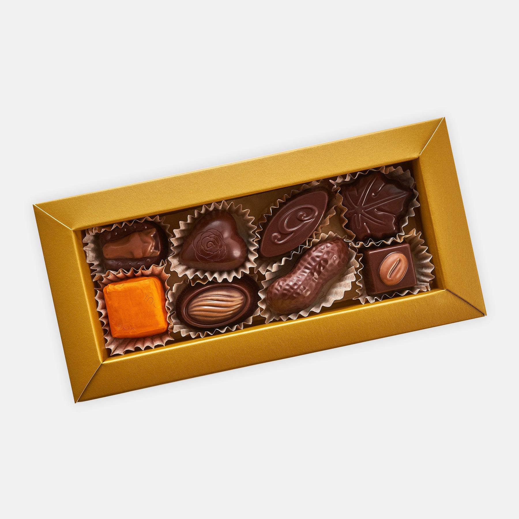 8 Piece Dark Chocolate Selection - ghraoui-chocolate