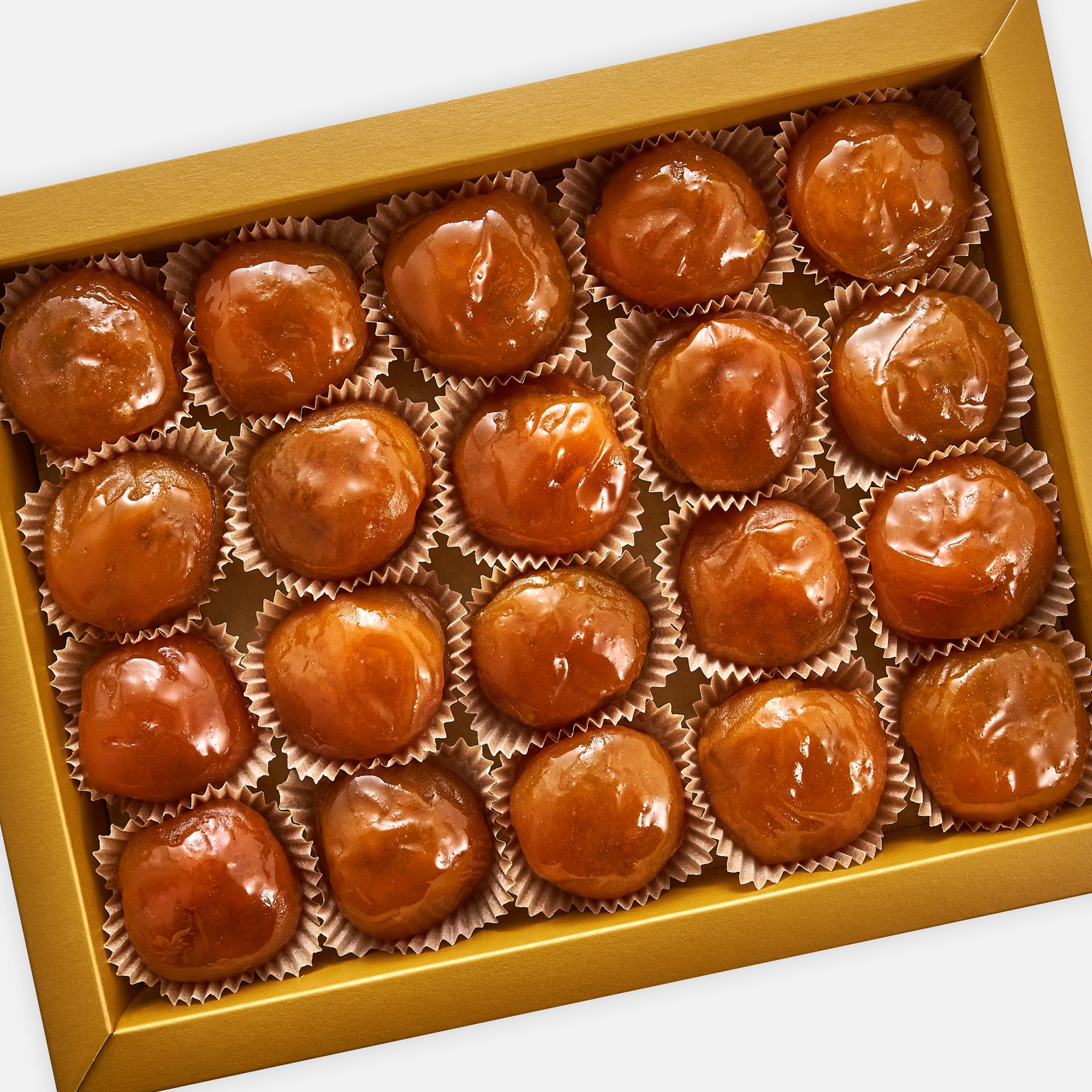 Glazed, crystallized apricots - ghraoui-chocolate  Edit alt text
