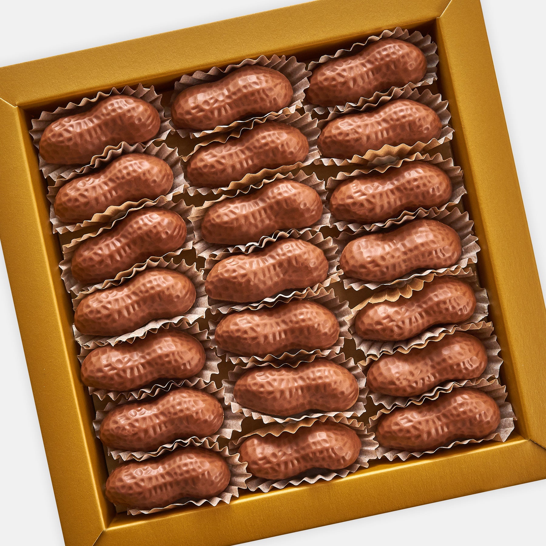 Medio Milk Chocolate Cacahuéte Box - ghraoui-chocolate
